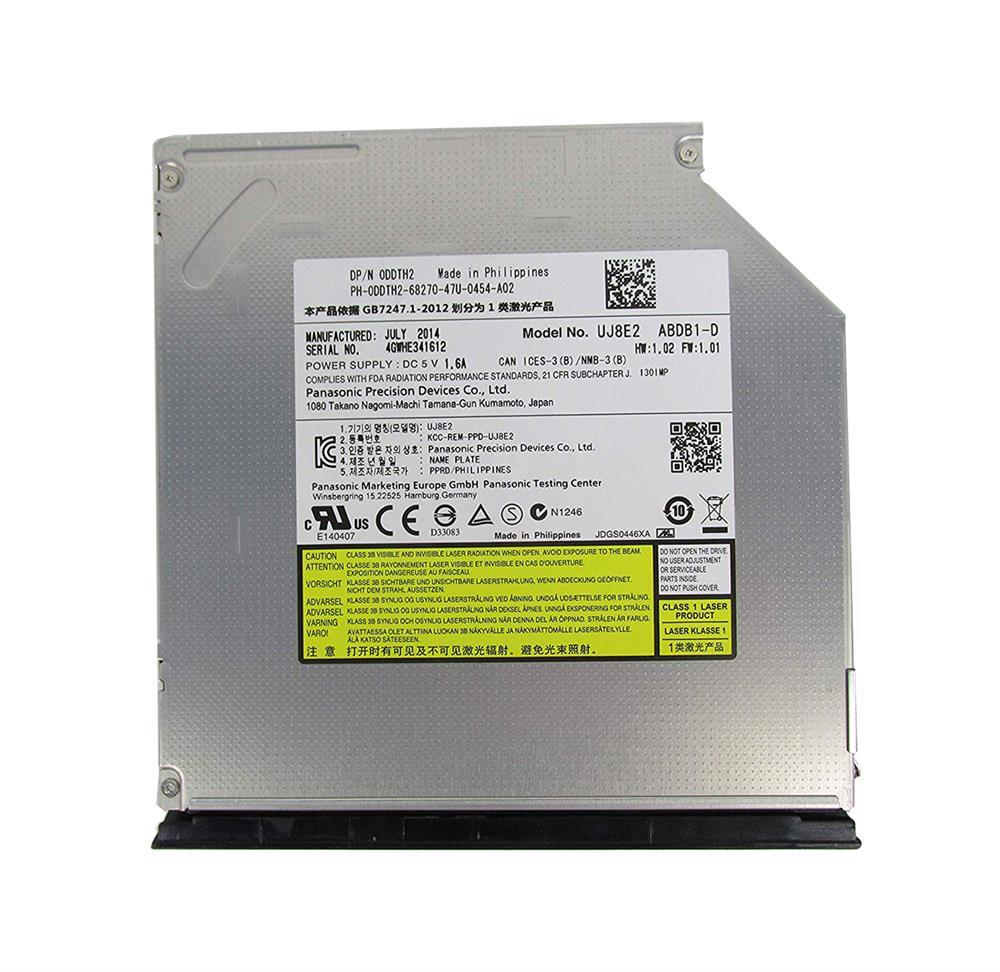 0DDTH2 Dell DVD-R/RW SATA Burner Optical Drive with Bezel for 15r Inspiron Notebook