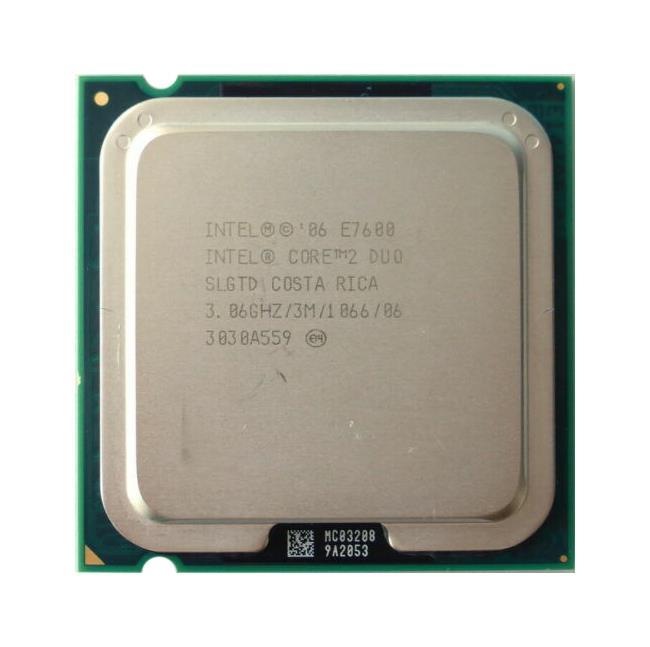 0DPK4D Dell 3.06GHz 1066MHz FSB 3MB L2 Cache Socket LGA775 Intel Core 2 Duo E7600 Desktop Processor Upgrade