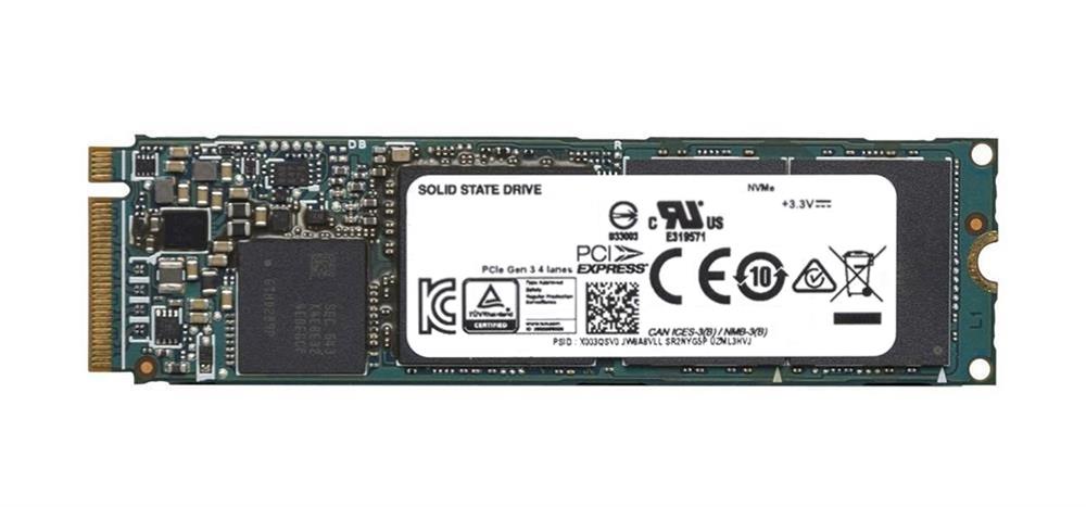 0F7DVX Dell 1TB TLC PCI Express 3.0 x4 NVMe M.2 2280 Internal Solid State Drive (SSD)