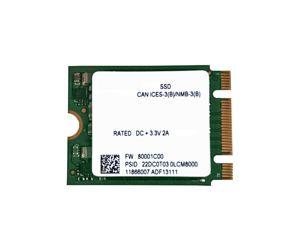 0FWJTG Dell 256GB TLC PCI Express 3.0 x4 NVMe M.2 2230 Internal Solid State Drive (SSD)