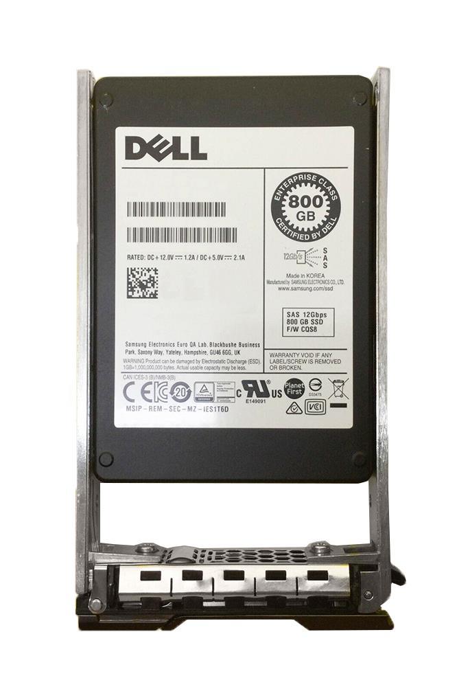 0GDC6H Dell 800GB MLC SAS 12Gbps Mixed Use 2.5-inch Internal Solid State Drive (SSD)