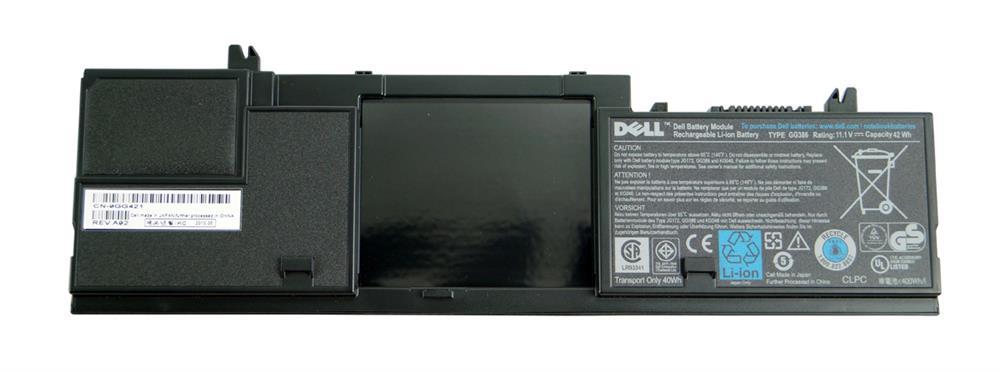 0GG421 Dell 6-Cell 42WHr Lithium-Ion Battery (Refurbished)