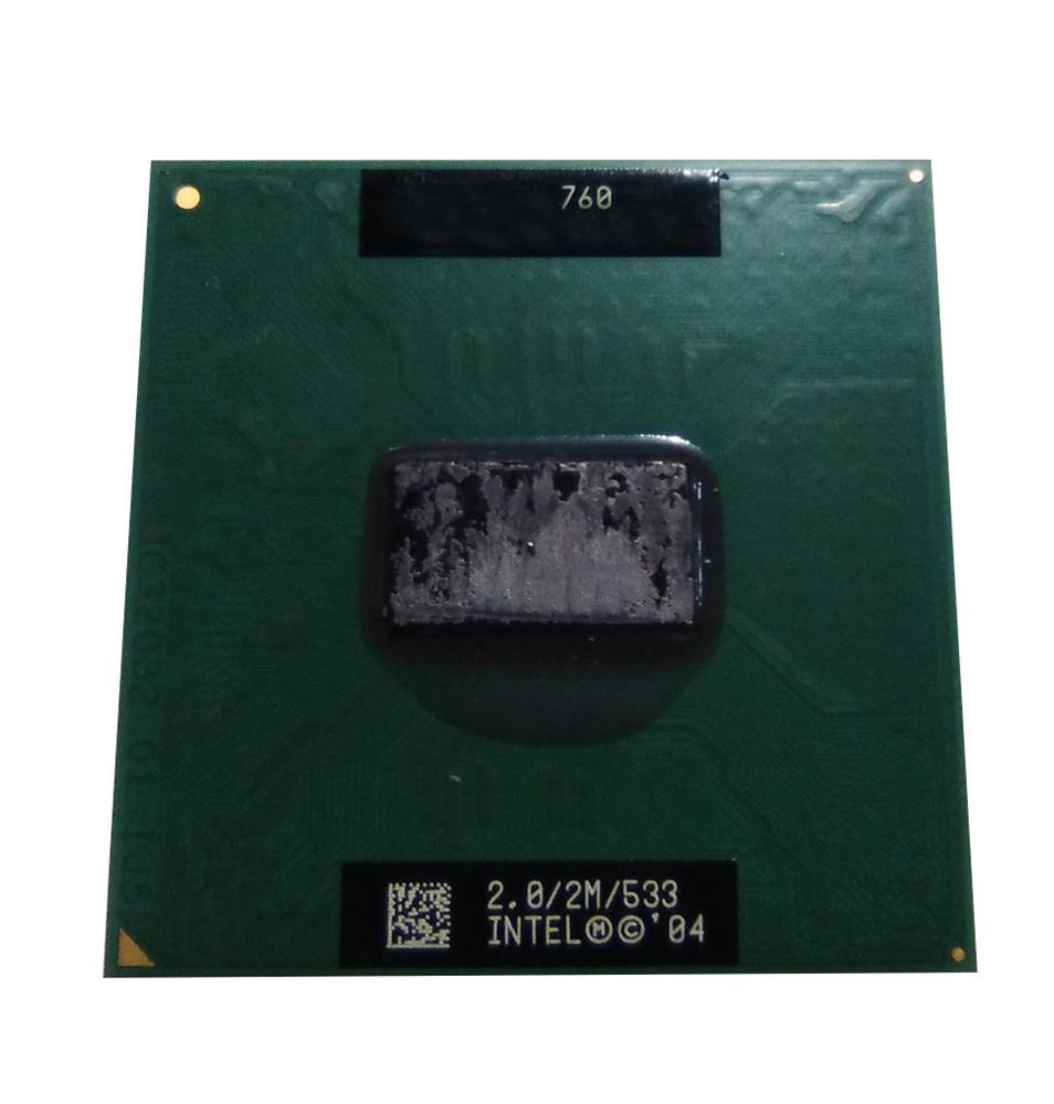 0J0673 Dell 2.00GHz 533MHz FSB 2MB L2 Cache Intel Pentium Mobile 760 Processor Upgrade