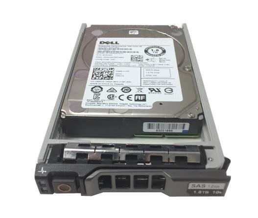 0K86Y5 Dell 1.8TB 10000RPM SAS 12Gbps Hot Swap 2.5-inch Internal Hard Drive with Tray for PowerEdge Server G13