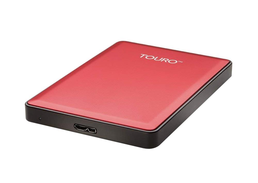 0S03778 Hitachi Touro S 1TB 7200RPM USB 3.0 2.5-inch External Hard Drive (Red) (Refurbished)