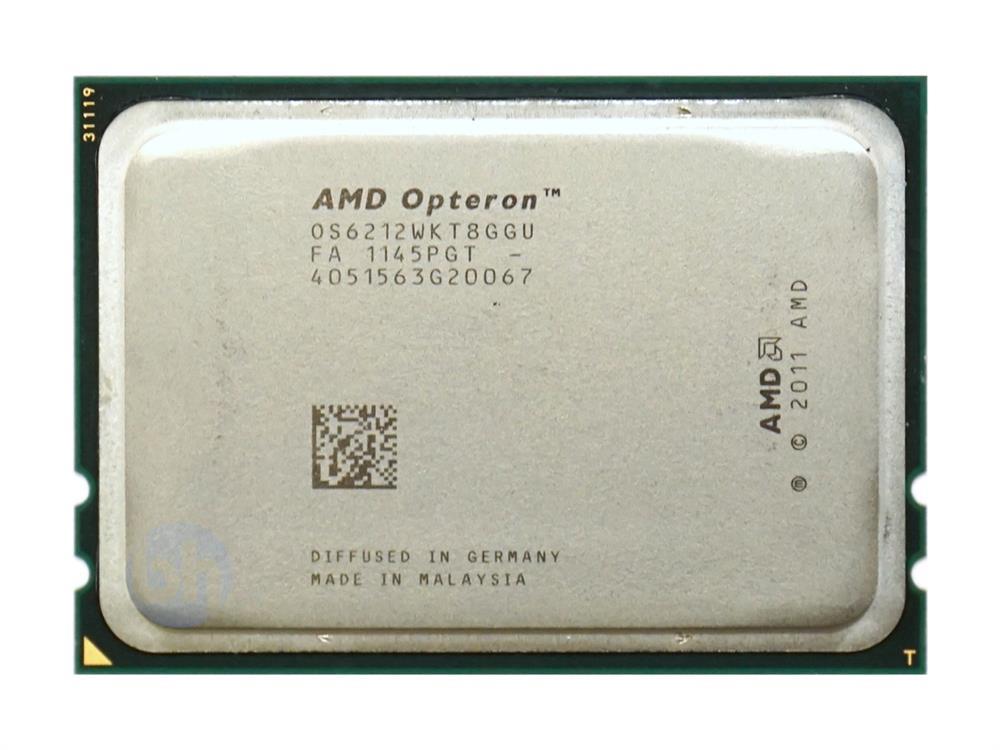 0S6212WKT8GGU AMD Opteron 6212 8-Core 2.60GHz 6.40GT/s 16MB L3 Cache Socket G34 Processor