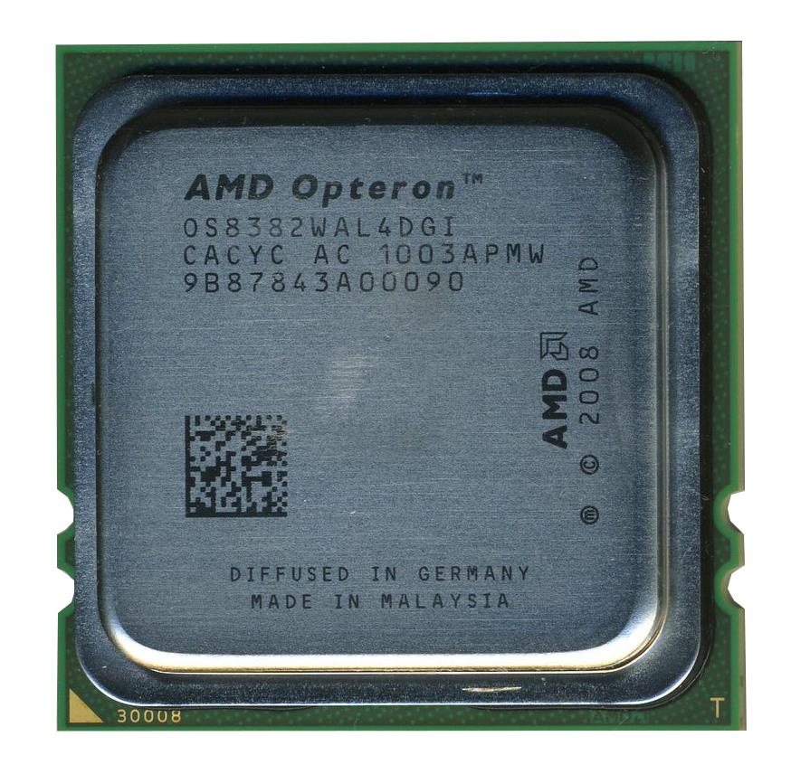 0S8382WAL4DGI AMD Opteron 8382 Quad Core 2.60GHz 6MB L3 Cache Socket F (1207) Processor