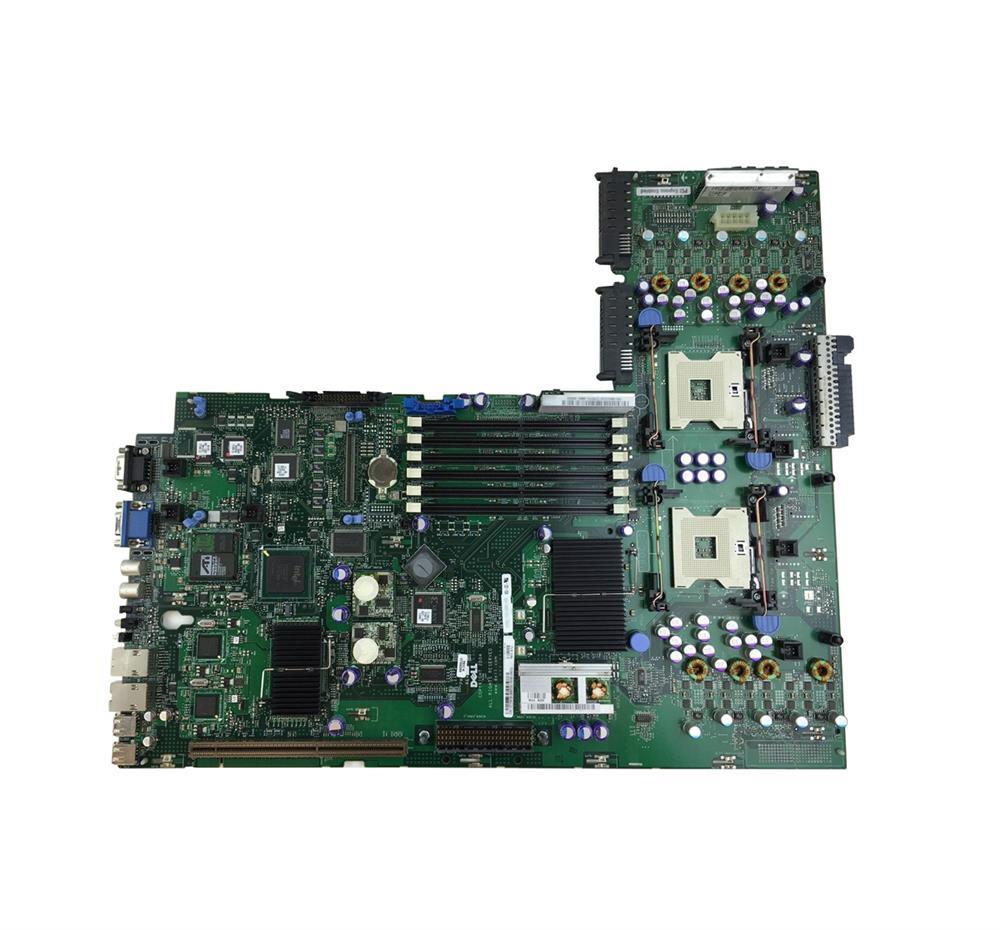 0T7916 Dell System Board (Motherboard) Socket 604 for PowerEdge 2800/ 2850 Server (Refurbished)