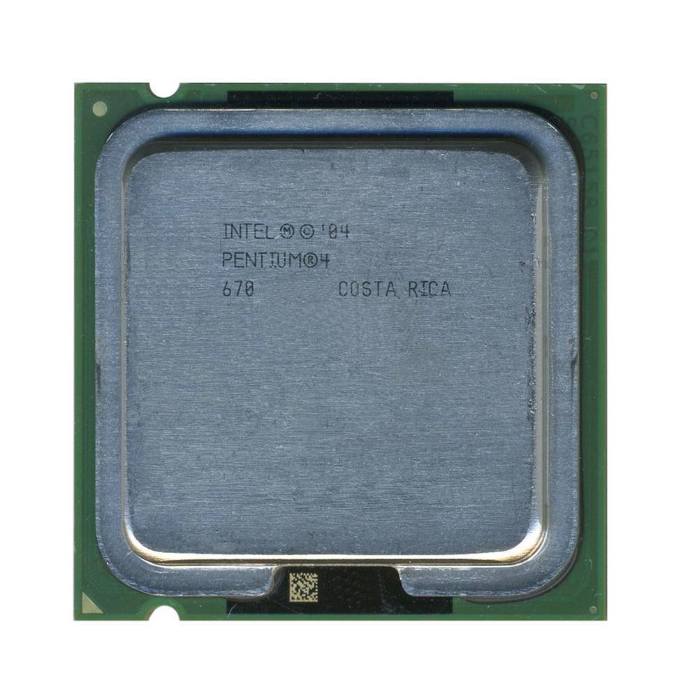 0W8406 Dell 3.80GHz 800MHz FSB 2MB L2 Cache with HT Technology Intel Pentium 4 670 Processor Upgrade