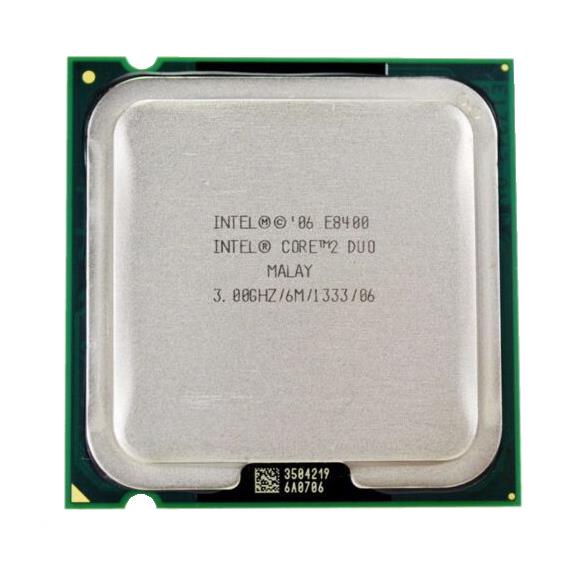 0WT421 Dell 3.00GHz 1333MHz FSB 6MB L2 Cache Socket LGA775 Intel Core 2 Duo E8400 Desktop Processor Upgrade