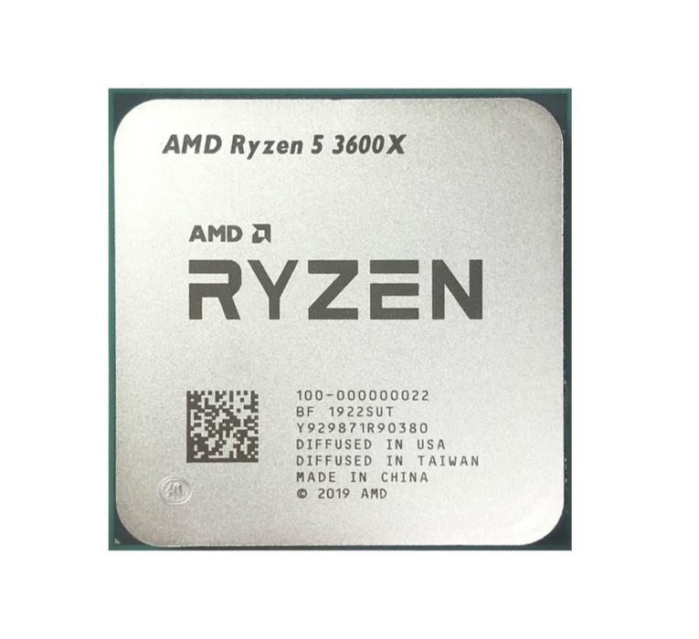 100-000000022 AMD Ryzen 5 3600X 6-Core 3.80GHz 32MB L3 Cache Socket AM4 Processor