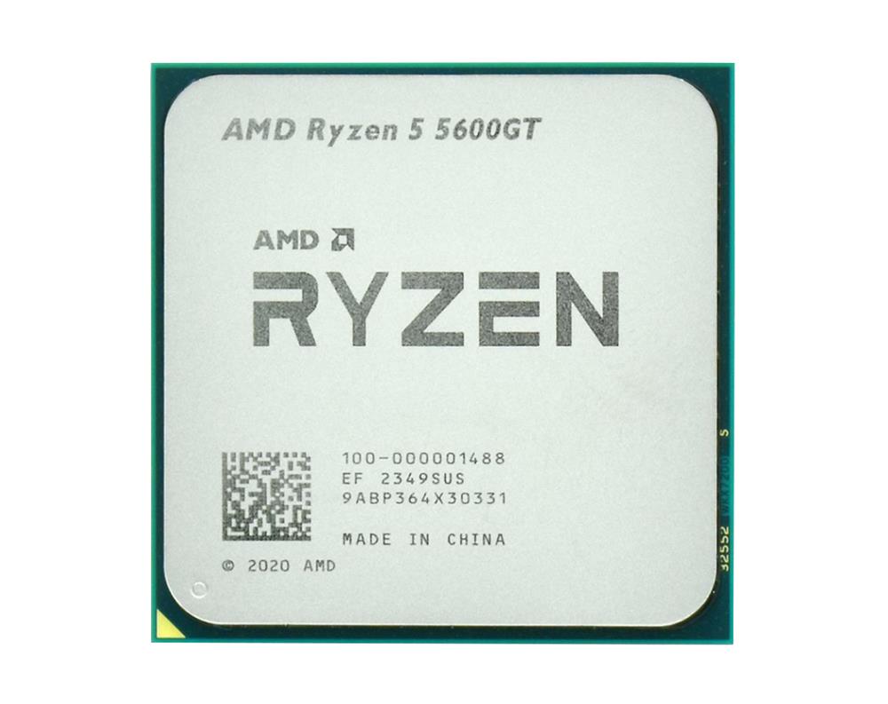 100-000001488 AMD Ryzen 5 5600GT 6-Core 3.60GHz 16MB L3 Cache Socket AM4 Processor