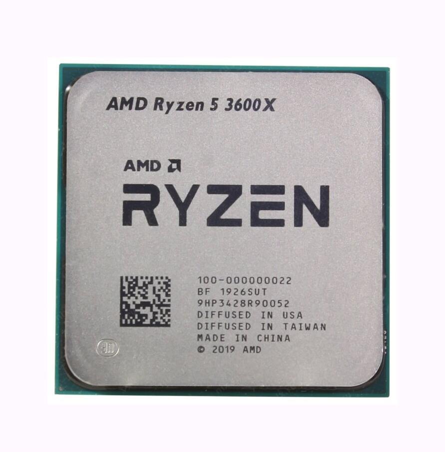 100-100000022MPK AMD Ryzen 5 3600X 6-Core 3.80GHz 32MB L3 Cache Socket AM4 Processor