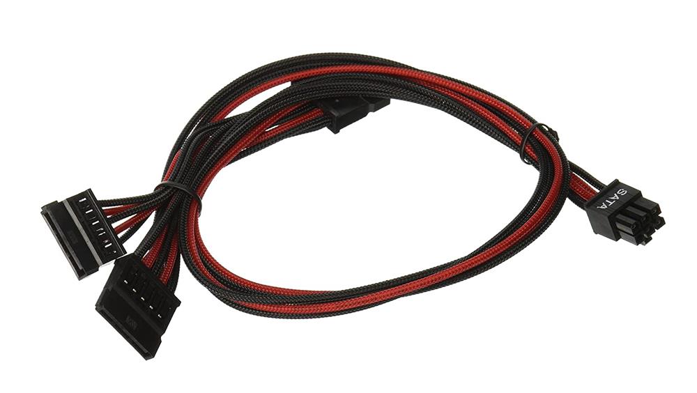 100-G2-06KR-B9 EVGA 450-650 B3/B5/G2/G3/G5/GP/GM/P2/PQ/T2 Red/Black Power Supply Cable Set