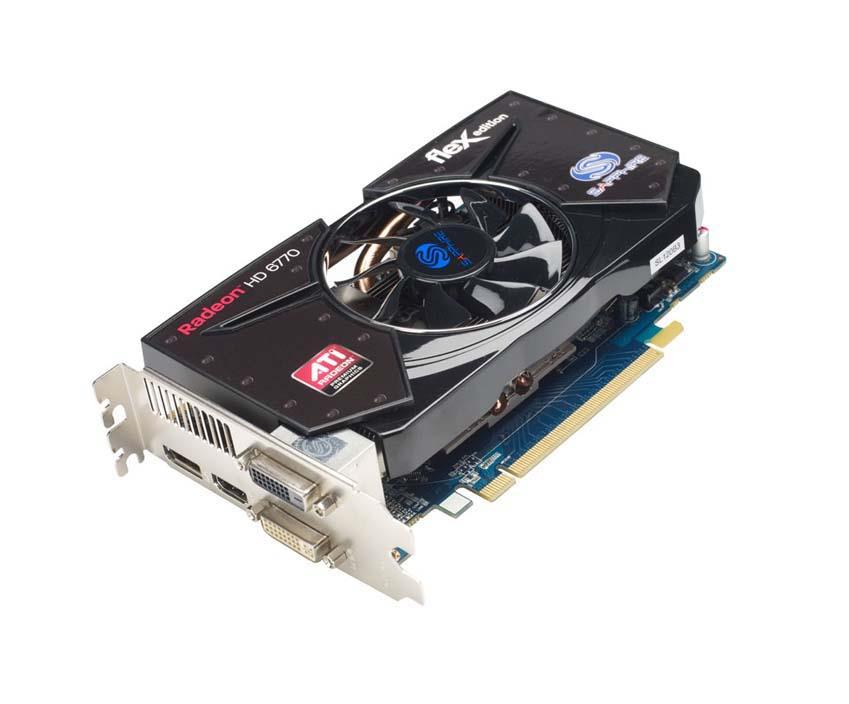 100328FLEX Sapphire ATI Radeon HD6770 1GB DDR5 128-Bit VGA DVI HDMI PCI-Express 2.1 x16 Video Graphics Card