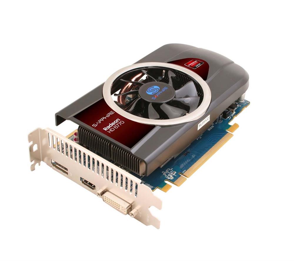 100328L Sapphire ATI Radeon HD6770 1GB DDR5 128-Bit VGA DVI HDMI PCI-Express 2.1 x16 Video Graphics Card