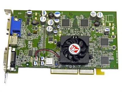 1024HC200DACI ATI Radeon 9600se 128MB DDR AGP Video Graphics Card With DVI Vid-out And VGA Ports