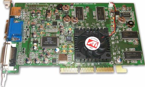 102G011501 ATI Radeon 7500 64MB DDR PCI DVI/ VGA/ TV-out Video Graphics Card