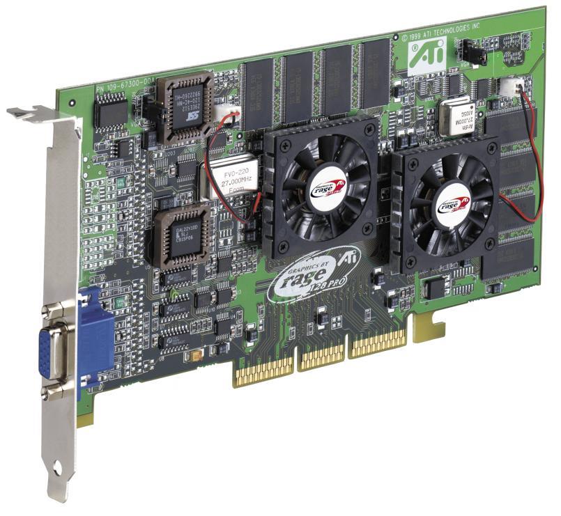109-72700-02 ATI Rage 128 Pro 16MB AGP Video Graphics Card