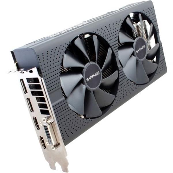 11265-01-20G-A1 Sapphire Nitro+ AMD Radeon RX 580 8GB GDDR5 256-Bit HDMI / Dual DVI-D / 2x DisplayPort PCI-Express 3.0 x16 Video Graphics Card