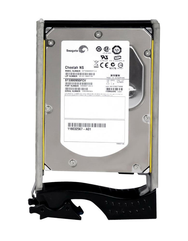 118032567-A01 EMC 300GB 10000RPM Fibre Channel 4Gbps 16MB Cache 3.5-Inch Internal Hard Drive