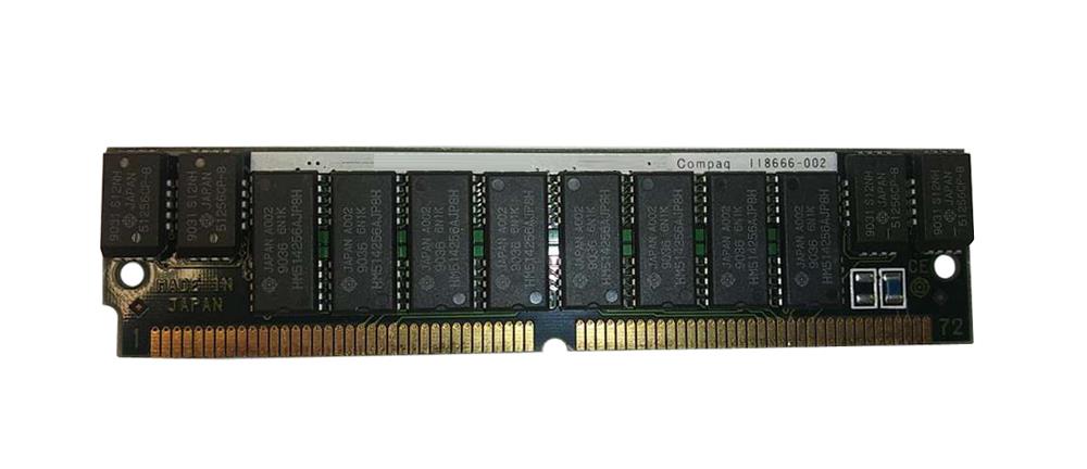 118666-002 Compaq 1MB FastPage SIMM Memory Module