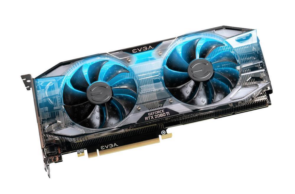 11G-P4-2281-FX EVGA GeForce RTX 2080 Ti Black Edition Gaming 11GB GDDR6 Dual HDB Fans RGB LED Metal Backplate Video Graphics Card
