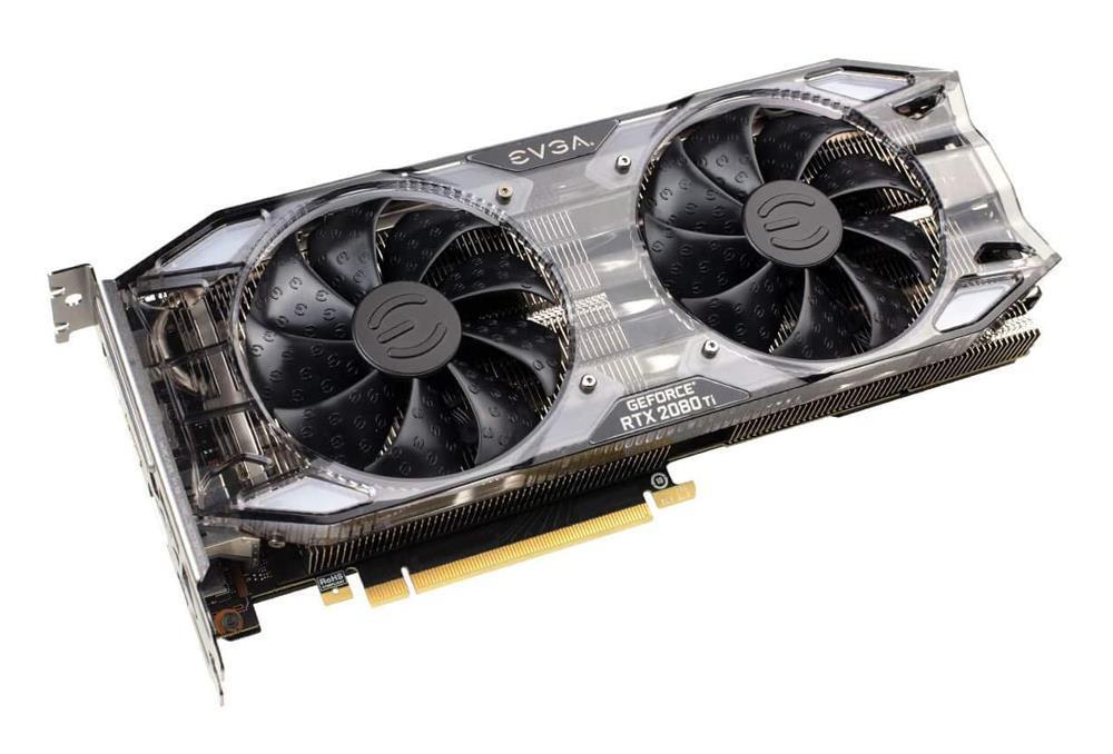 11G-P4-2382-SG EVGA GeForce RTX 2080 Ti XC Gaming 11GB GDDR6 Dual HDB Fans RGB LED Metal Backplate Video Graphics Card