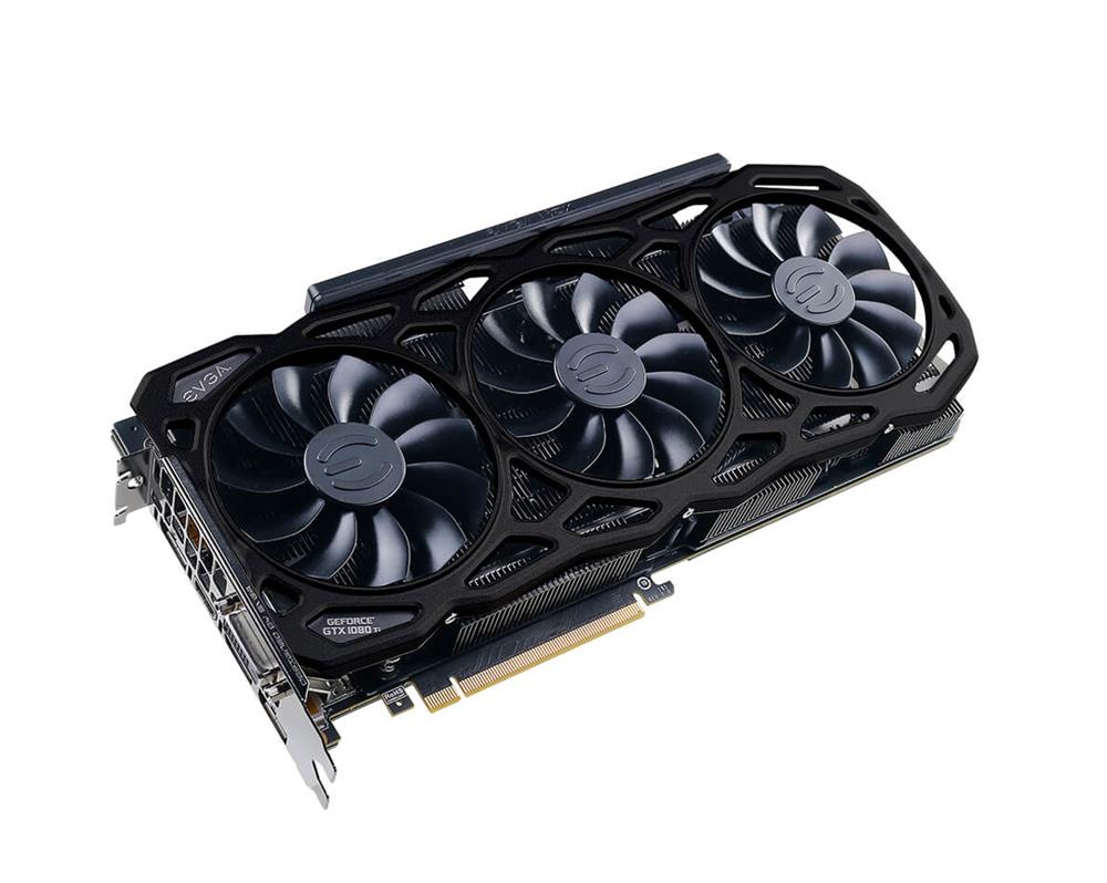 11G-P4-6797-K2 EVGA GeForce GTX 1080 TI 11GB GDDR5X 352-Bit HDMI / 3x DisplayPort / Dual-Link DVI-D PCI-Express 3.0 Video Graphics Card