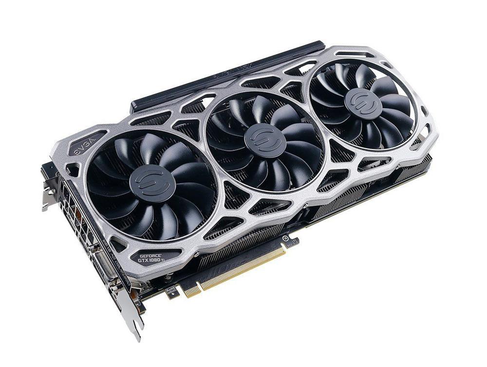 11GP46696KR EVGA Nvidia GeForce GTX 1080 Ti 11 GB GDDR5x 352-Bit HDMI / 3x DisplayPort PCI-Express 3.0 x16 Video Graphics Card