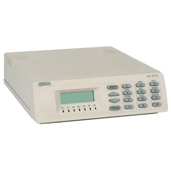 1202086L1 Adtran ISU 512 ISDN Inverse Multiplexer 4 x ISDN BRI (U) Network 1 x DTE 1 x DTE 1 x DTE 512Kbps ISDN BRI (Refurbished)