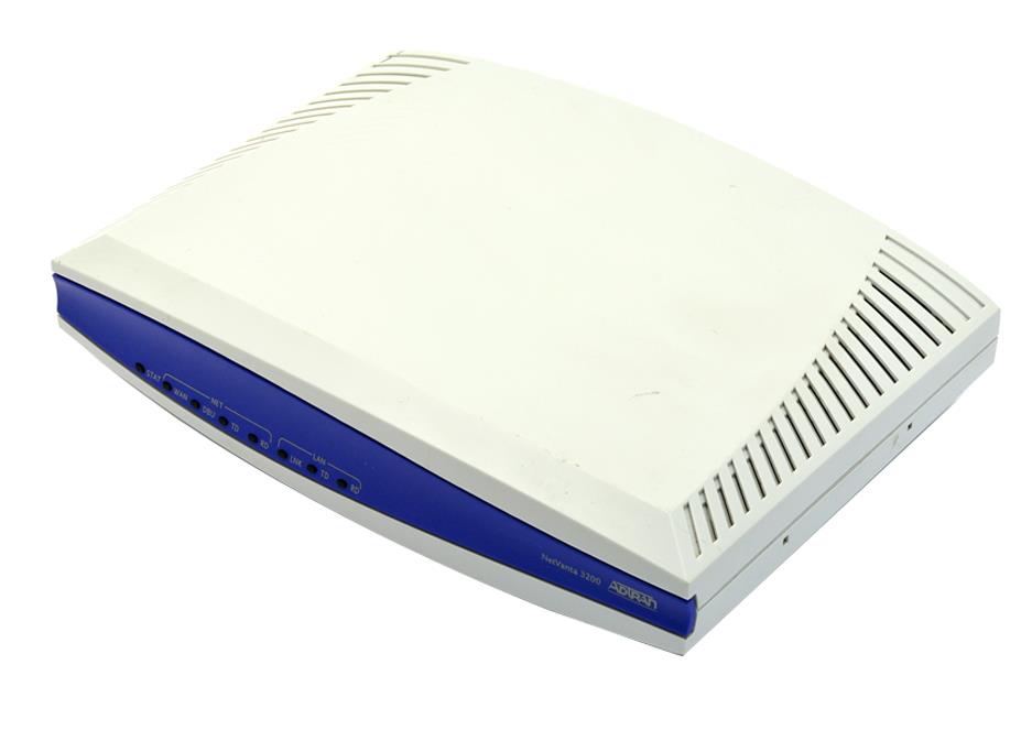 1202860L1 Adtran NetVanta 3200 Access Router 1 x 10/100Base-TX LAN (Refurbished)