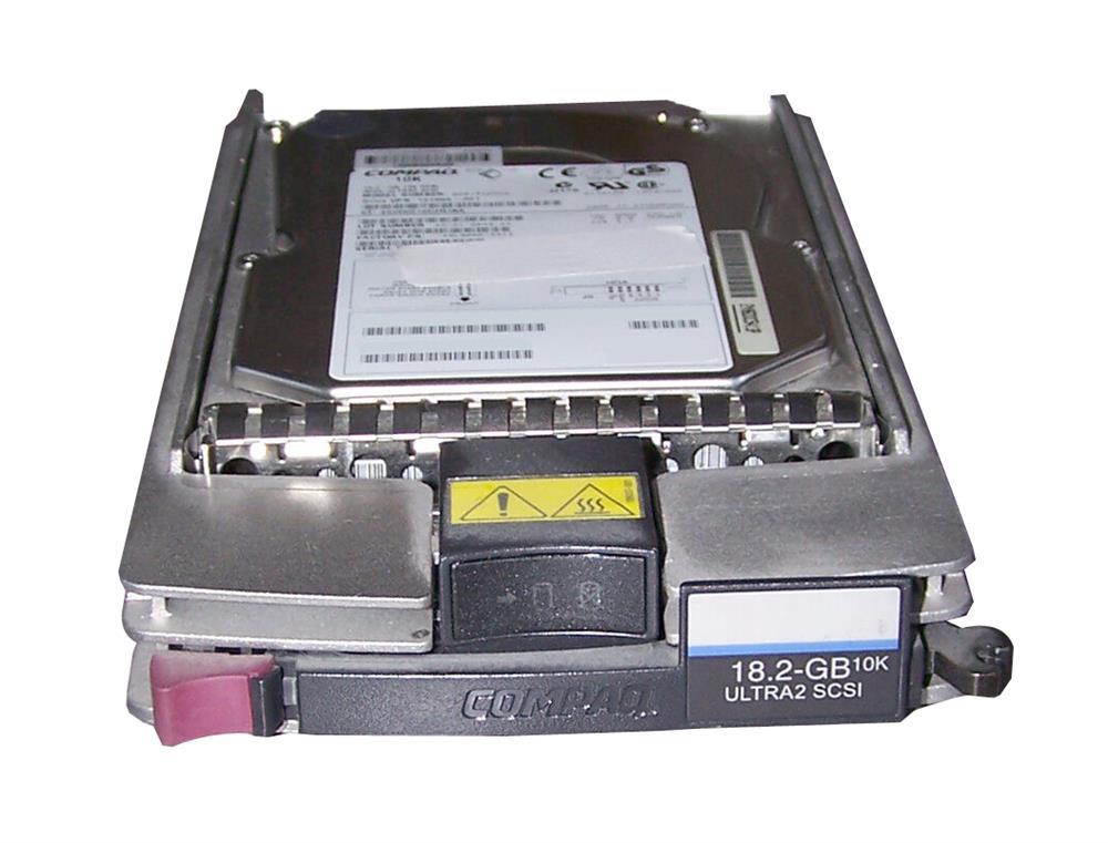 128418-B21 HP 18.2GB 10000RPM Ultra2 Wide SCSI 80-Pin LVD Hot Swap 3.5-inch Internal Hard Drive with Tray