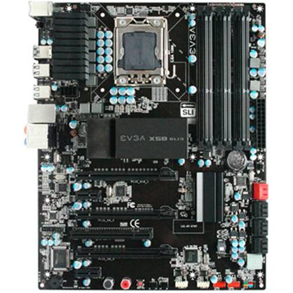 131GTE767TR EVGA Intel X58/ ICH10R Chipset Core i7 Processors Support Socket LGA1366 ATX Motherboard (Refurbished)