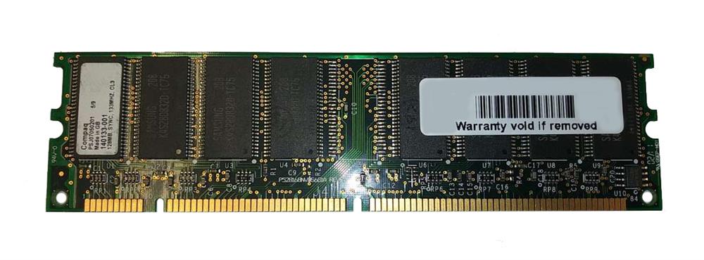140133-001 Compaq 128MB PC133 133MHz non-ECC Unbuffered CL3 168-Pin DIMM Memory Module for Deskpro System