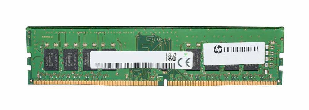141J3AA HP 8GB PC4-25600 DDR4-3200MHz ECC Unbuffered CL22 288-Pin DIMM 1.2V Single Rank Memory Module