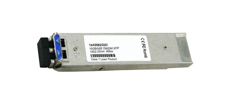 1442982G2C Adtran 10Gbps 10GBase-DWDM LR-2 Single-mode Fiber 80km 1552.52nm Duplex LC Connector XFP Transceiver Module