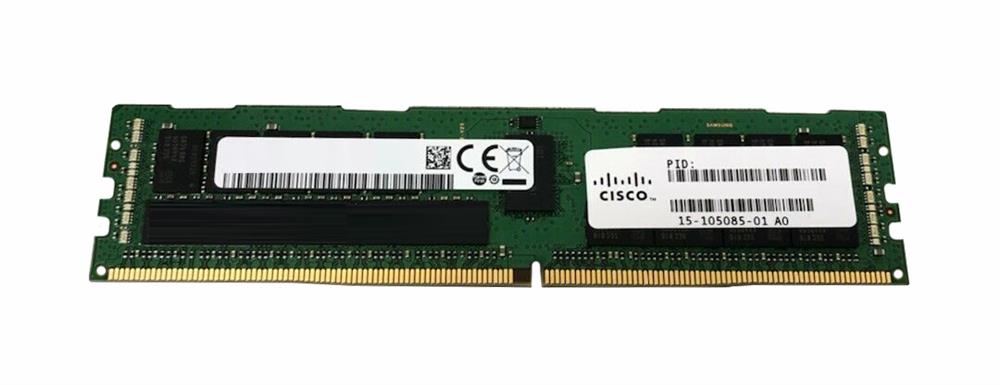15-105085-01 Cisco 128GB PC4-21300 DDR4-2666MHz Registered ECC CL19 288-Pin DIMM 1.2V Octal Rank Memory Module