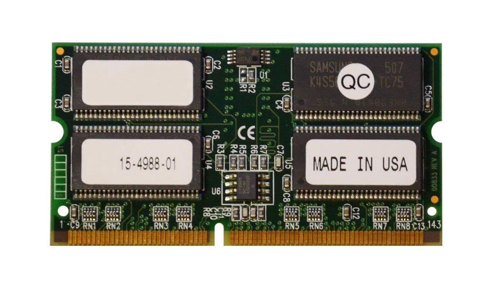 15-4988-01 Cisco 512MB ECC 144-Pin SDRAM SoDimm Memory Module