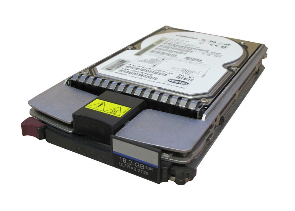 152190-001-16 Compaq 18.2GB 10000RPM Ultra-160 SCSI Hot Swap LVD 80-Pin 3.5-inch Internal Hard Drive