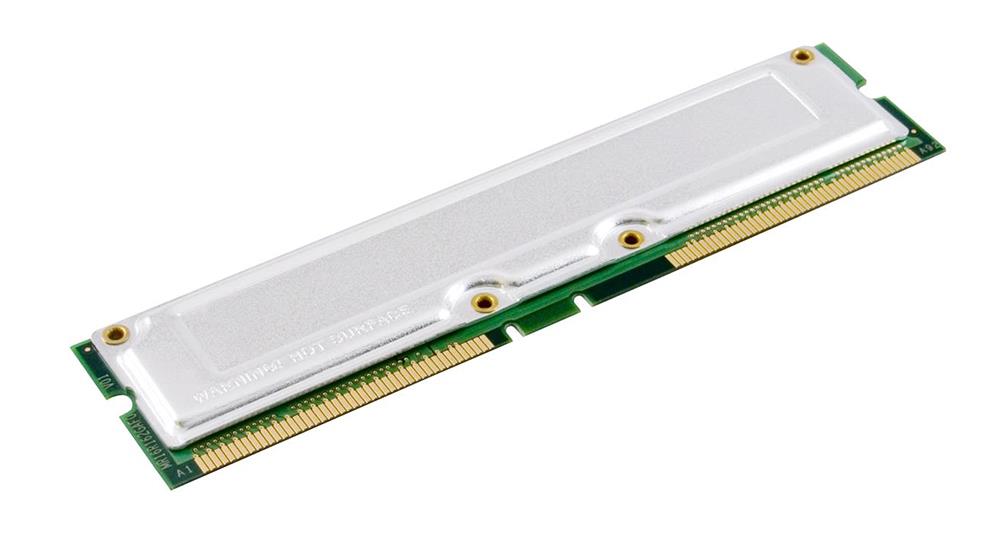157336-B21 Compaq 128MB PC600 600MHz ECC RDRAM 184-Pin RIMM Memory Module
