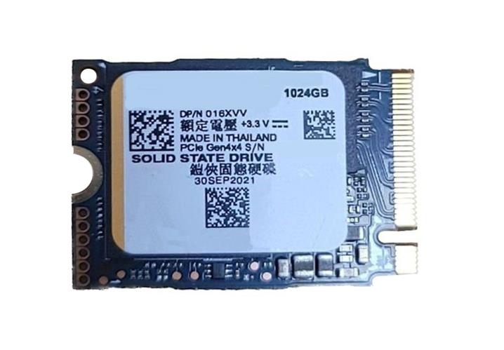 16XVV Dell 1TB TLC PCI Express 4.0 x4 NVMe M.2 2230 Internal Solid State Drive (SSD)