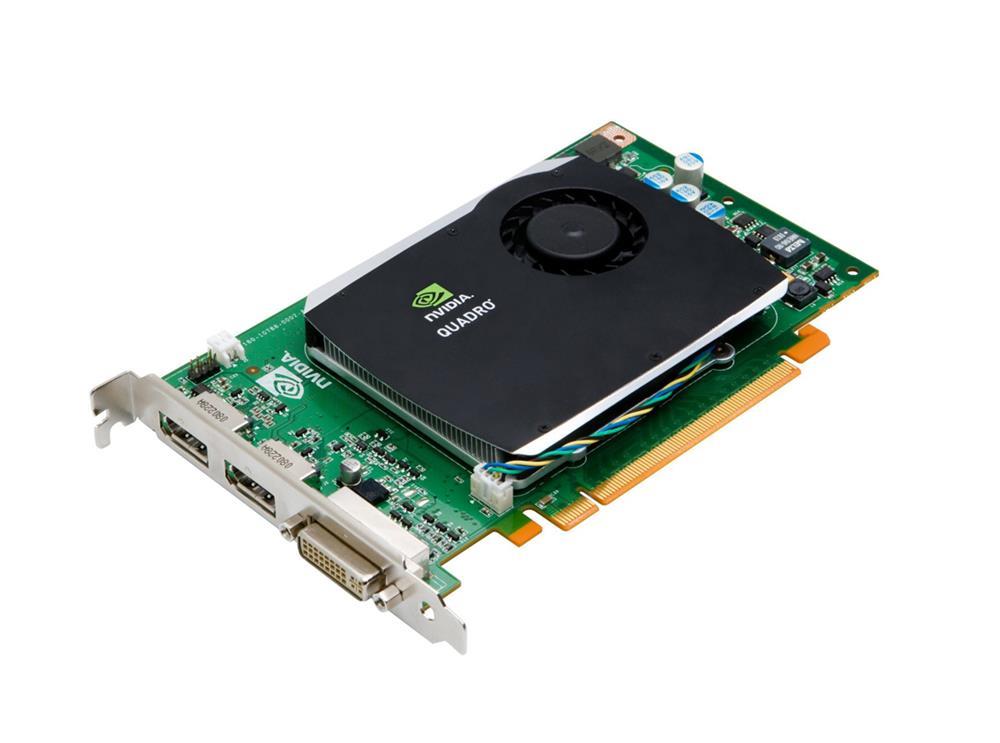 180-10788-0005-A00 Nvidia Quadro FX 580 512MB 128-Bit GDDR3 PCI Express 2.0 x16 Workstation Video Graphics Card