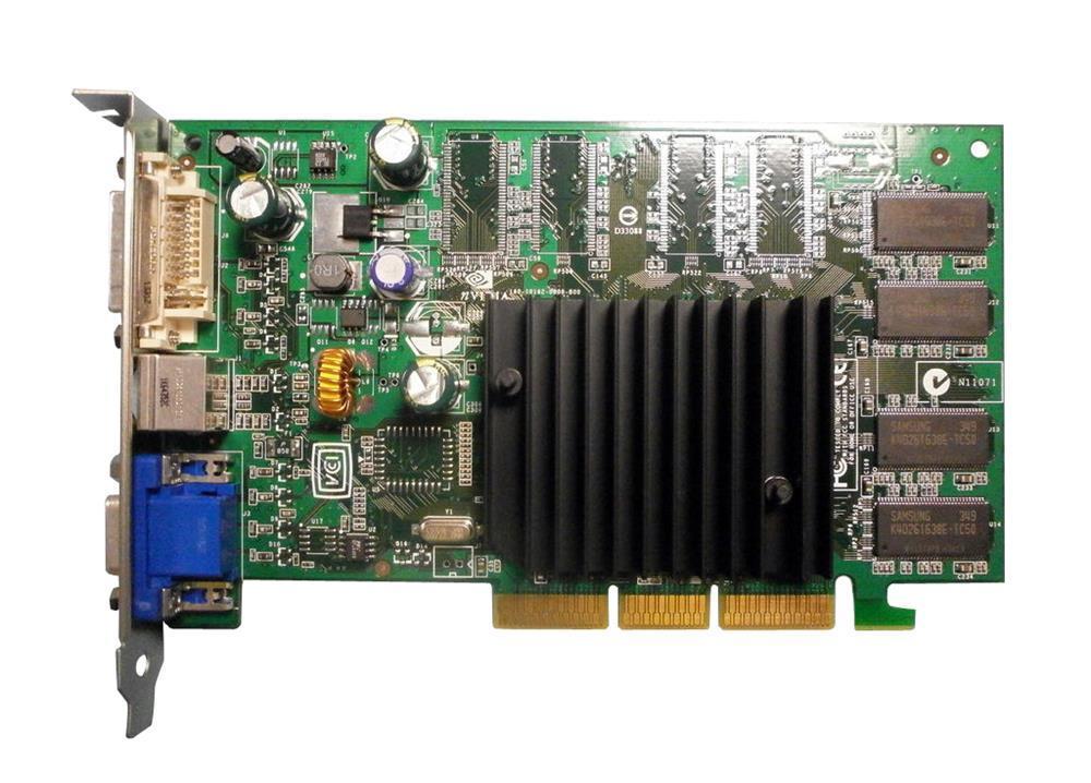 180101620000I Nvidia 128MB AGP Video Graphics Card With VGA and DVI Ports