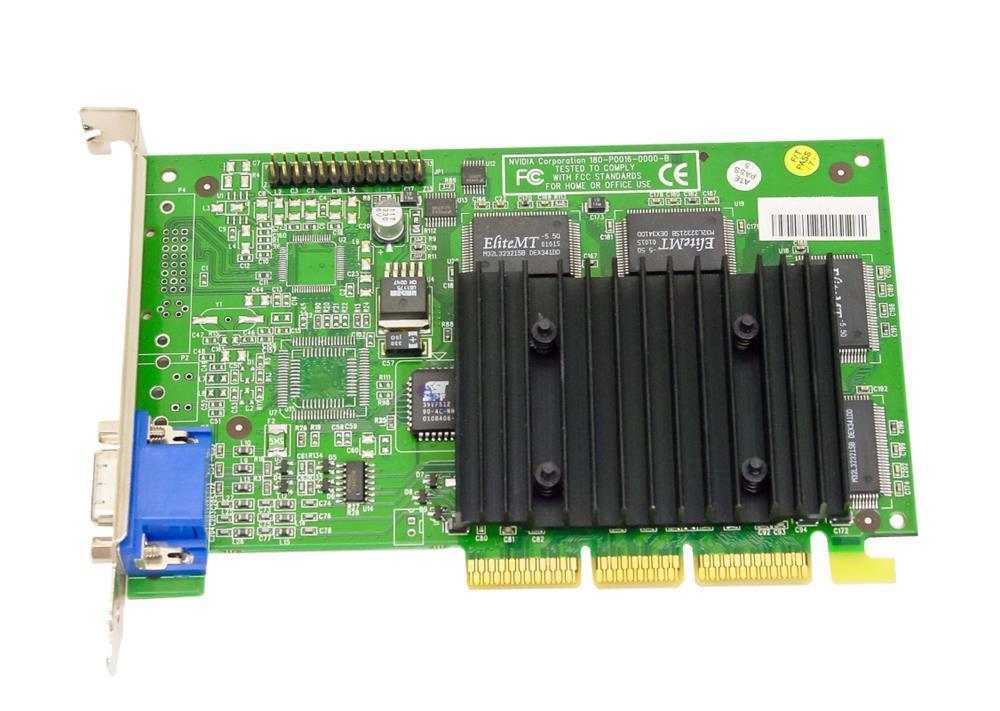 180P00160000B2 Nvidia TNT2 16MB AGP Video Graphics Card