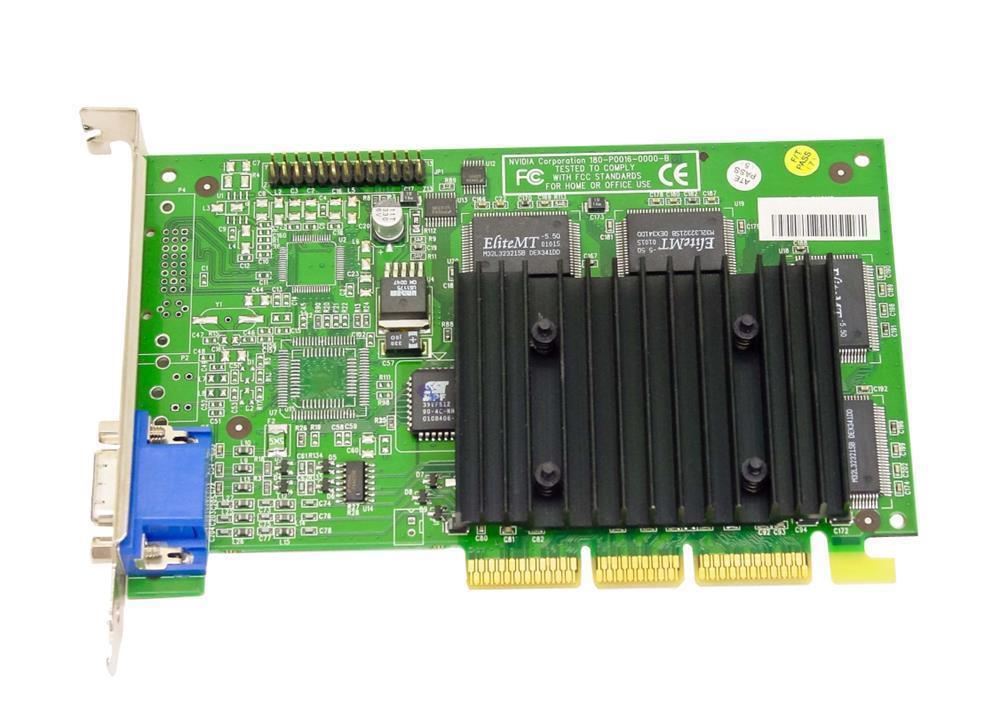 180P00160000BII Nvidia 16MB AGP Video Graphics Card With VGA Output