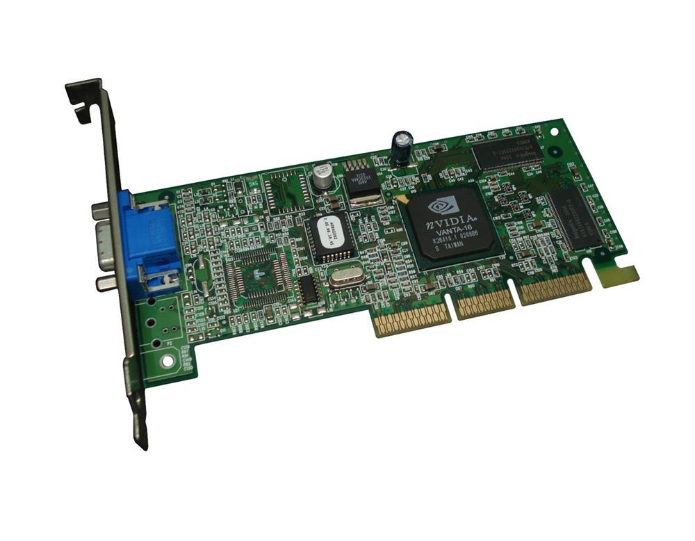 180P00260000BI Nvidia Riva Tnt264 16MB AGP Video Graphics Card With VGA Output