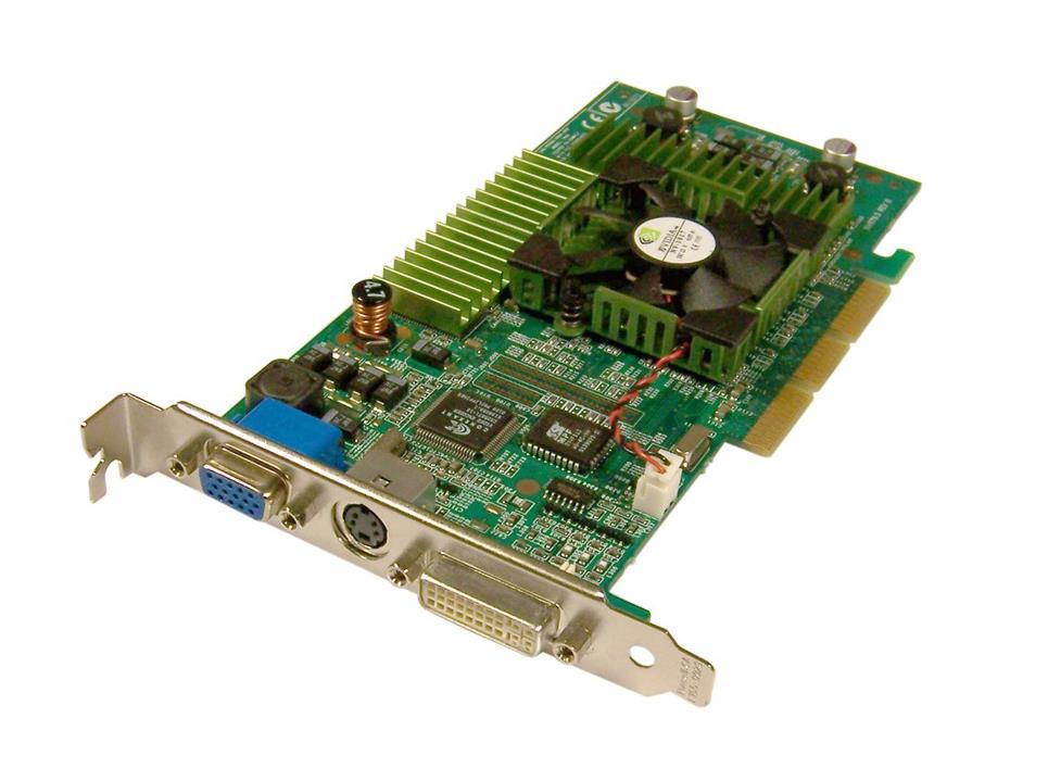 180P00500000AII Nvidia 64MB AGP Video Graphics Card With VGA S-Video and VGA Outputs