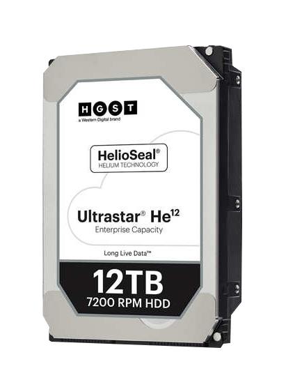 1EX1339 HGST Hitachi Ultrastar He12 12TB 7200RPM SAS 12Gbps (4Kn) 3.5-inch Internal Hard Drive