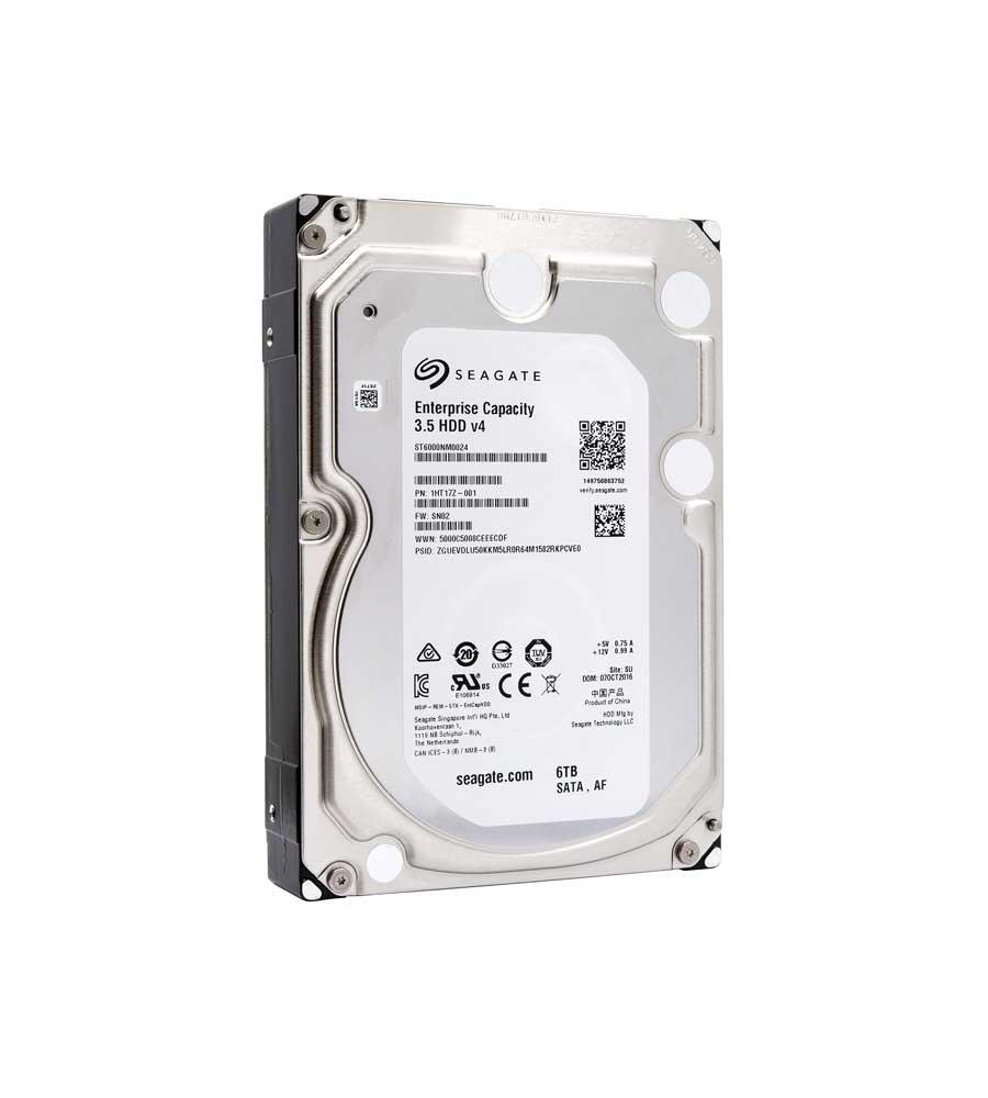 1HT17Z-036 Seagate Enterprise 6TB 7200RPM SATA 6Gbps 128MB Cache 3.5-inch Internal Hard Drive